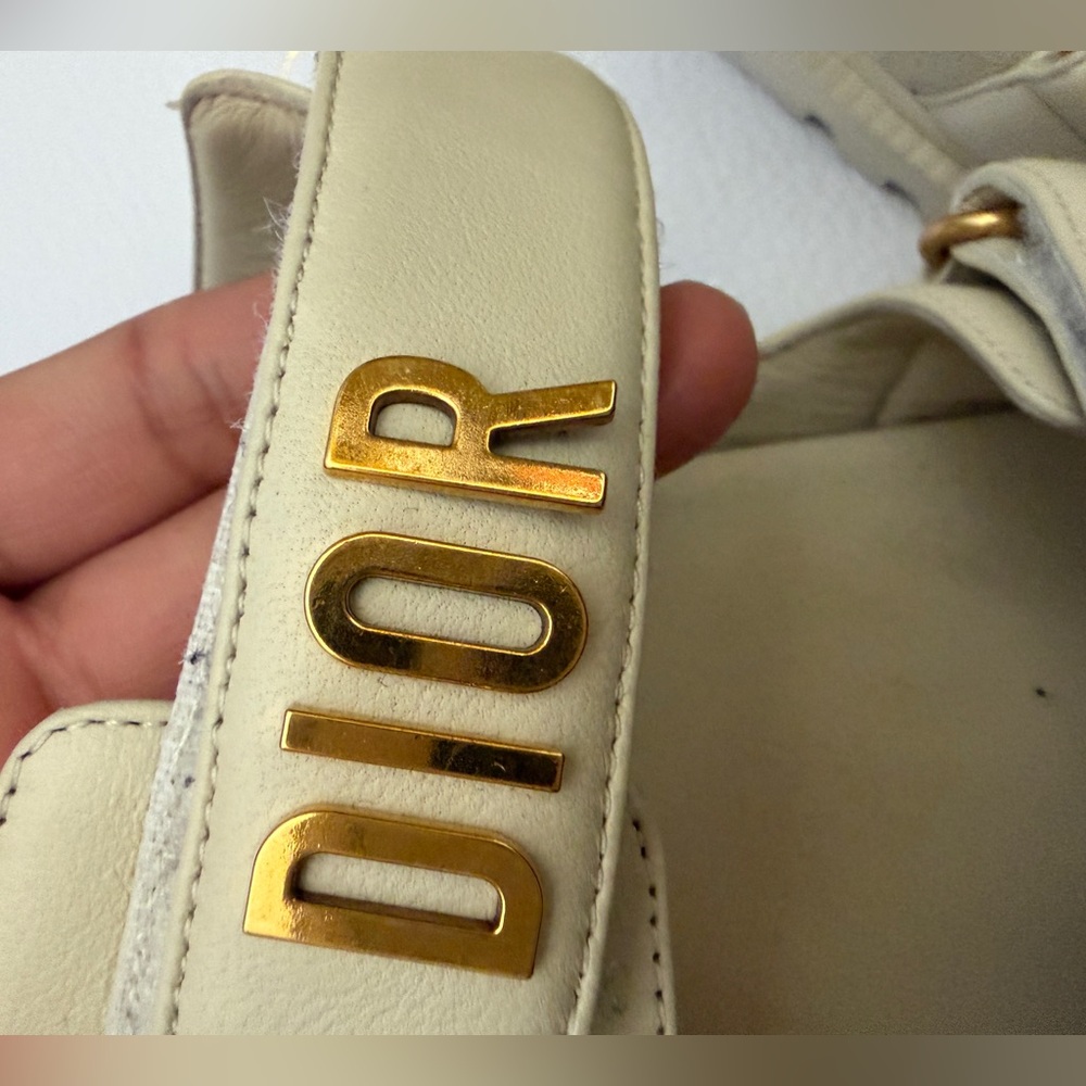 Dior Dioract Lambskin slides. - Picture 3 of 8